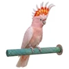 Bird Perch Stand Parrot Stand Paw Grinding 30cm Long, 3.0cm Diameter Suitable for African Grey, Amazon, Eclectus, Cockatoos, Hahns Macaw, Indian Ringneck Parrots