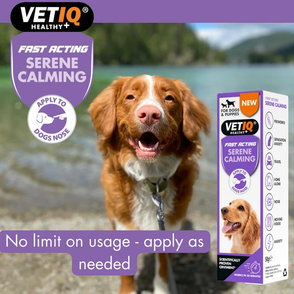 VETIQ® Serene Calming Ointment Fast-Action 50G