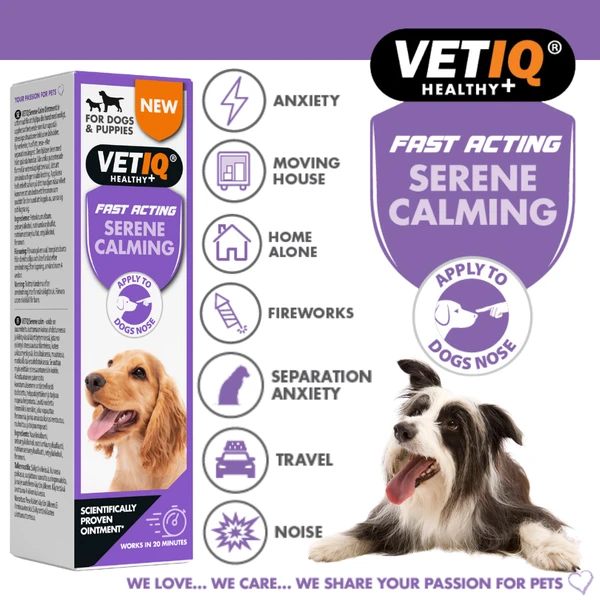 VETIQ® Serene Calming Ointment Fast-Action 50G