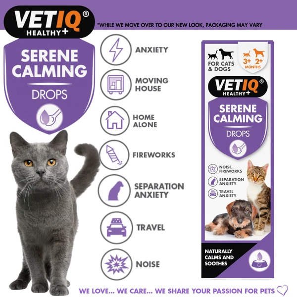 VETIQ® Serene Calming Drops 100ML