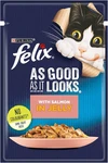 Purina Felix As Good as it Looks Adult Cat Wet Food Pouch 85g (5+1 Free)