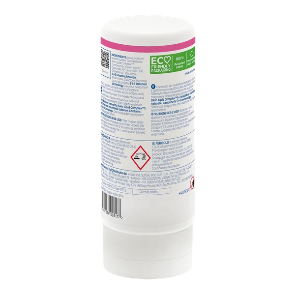 Virbac Allermyl Shampoo for Dogs & Cats – Sensitive & Itchy Skin 250ml