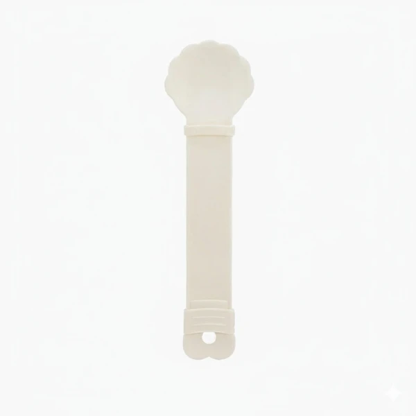 Plastic Lightweight Portable Cat Treat Squeeze Spoon for Liquid Snack & Wet Food