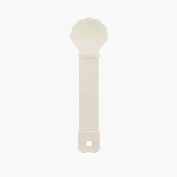 Plastic Lightweight Portable Cat Treat Squeeze Spoon for Liquid Snack & Wet Food