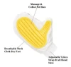  2-in-1 Grooming & Bathing Pet Fabric Glove with Soft Rubber Massaging Teeth for Dogs & Cats 