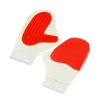  2-in-1 Grooming & Bathing Pet Fabric Glove with Soft Rubber Massaging Teeth for Dogs & Cats 