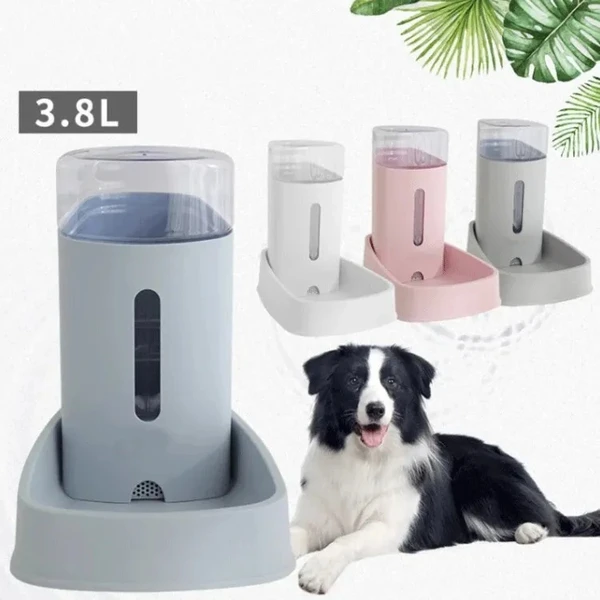 3.8L Large Capacity Automatic Water Dispenser for Dogs & Cats