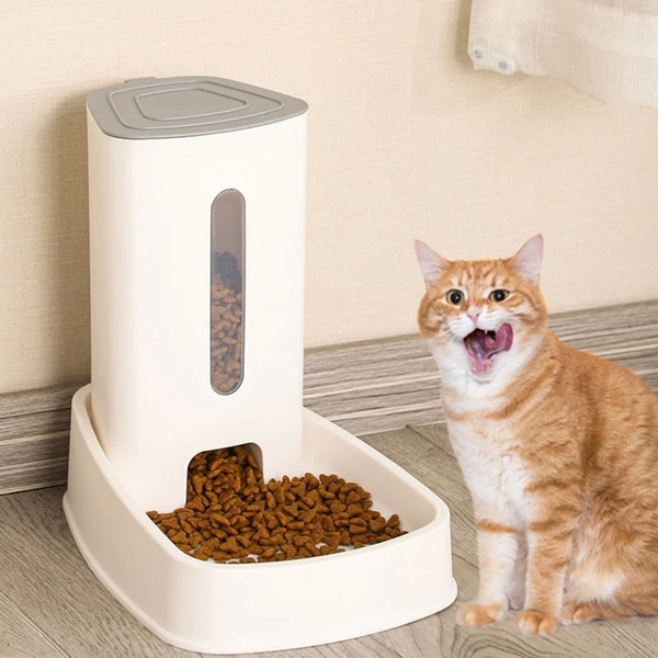 Large Capacity Automatic Food Dispenser for Dogs & Cats