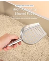 Modern Stainless Steel Cat Litter Scoop Durable, Fast Sifting and Impact-Resistant