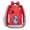 Transparent Pet Backpack Adorned with Playful Cartoon Design – Large Capacity Breathable Double Shoulder Bag Outdoor Travel for Cats & Small Dogs 