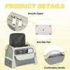 Breathable Pet Carrier Bag with Adjustable Shoulder Strap, Comfortable Handle and Anti-Slip Pads for Cats & Small Dogs