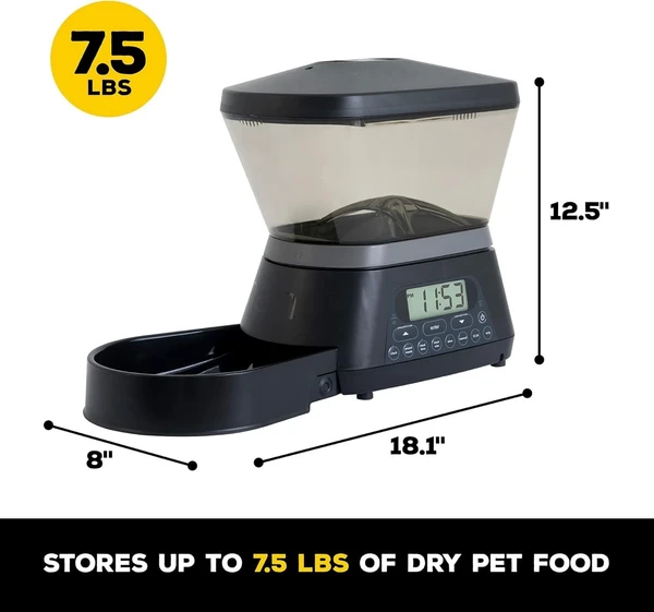 Nano automated pet feeder 7.5 LBS