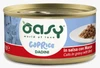 Oasy Caprice Dadini Cuts in Gravy with Beef Adult Cat Wet Food Tins 85g