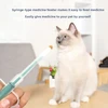 Pet Feeding Kit with Double Interchangeable Soft Silicone Heads Suitable for Feeding Pills, Capsules and Liquid Medicine for Dogs & Cats