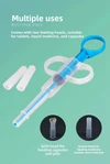 Pet Feeding Kit with Double Interchangeable Soft Silicone Heads Suitable for Feeding Pills, Capsules and Liquid Medicine for Dogs & Cats