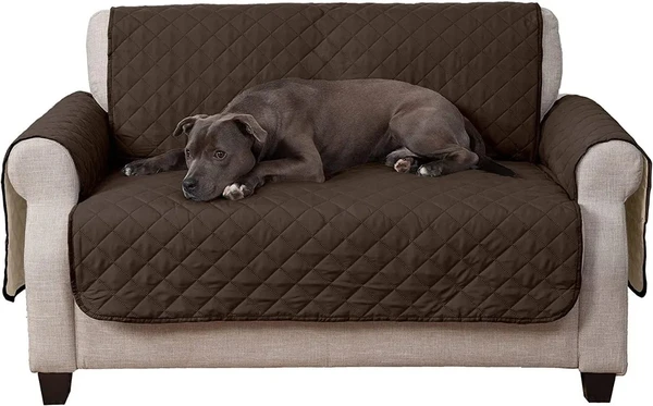 Brookstone Premium Sofa Cover (190.5 x 279.4 cm) - Dark Brown