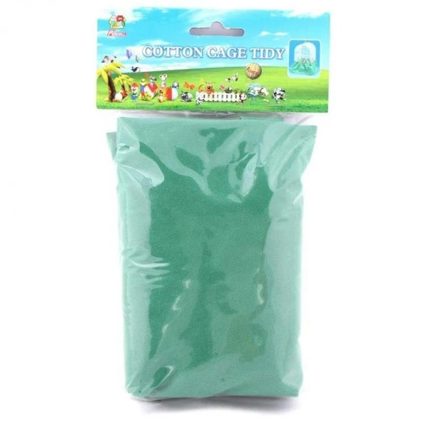 Percell Cotton Cage Tidy Medium 35 x 30 cm (Green)
