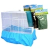 Percell Cotton Cage Tidy Medium 35 x 30 cm (Green)
