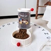 Automatic Pet Food Dispenser 1200 ml with Anti-Slip Base for Dogs & Cats