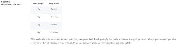 Perfecto Cat 10 Sticks Adult Cats Snack 50g
