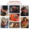 Soft Donut Recovery Collar for Cats | Adjustable Elizabethan Recovery Cone to Prevent Licking After Surgery | Comfortable Cat E-Collar
