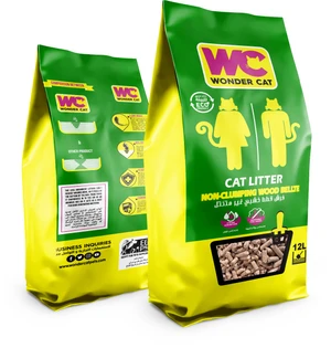 Wonder Cat Non-Clumping Wood Bellte Cat Litter