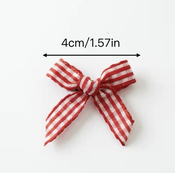 3-Piece Adjustable Pet Ruffle Collar & Bow Hair Clip Set – Cute Plaid Neck Collar for Dogs & Cats, Stylish Accessories for Puppies, Kittens & Small Pets