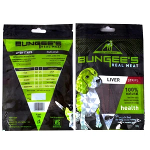 Bungee’s Real Meat Strips Dog Snack 100g