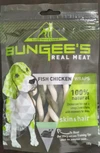 Bungee's Real Meat Fish Chicken Wraps Dog Snack 100g