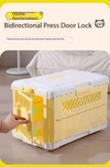 Portable Foldable Pet Carrier with Handle – Breathable Large Capacity Airline Approved for Cats & Small Dogs