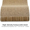S-Shape Cat Corrugated Scratcher Board with Catnip (43*20*3.7cm)