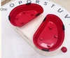  2 in 1 Elevated Pet Food and Water Feeder with Double Removable Stainless Steel Bowls for Cats & Small Dogs