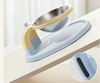 Detachable Elevated Hanging Stainless Steel Pet Feeding Bowl with Anti-Slip Base for Cats & Small Dogs