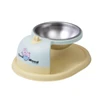 Detachable Elevated Hanging Stainless Steel Pet Feeding Bowl with Anti-Slip Base for Cats & Small Dogs