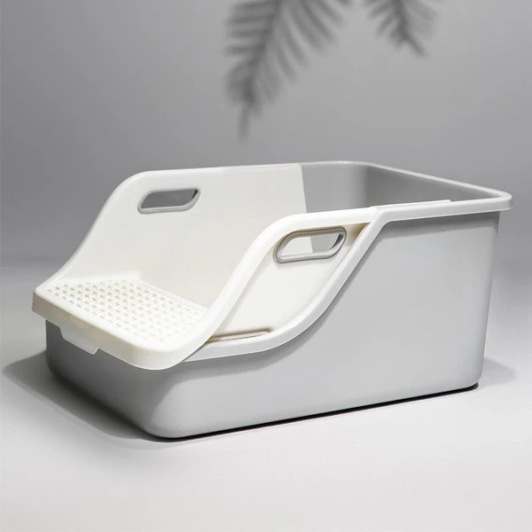 Large Sifting Cat Litter Box – One Step Waste Sorting Anti Splash Easy Clean Comfort Handle for Large Cats/Multi-Cat