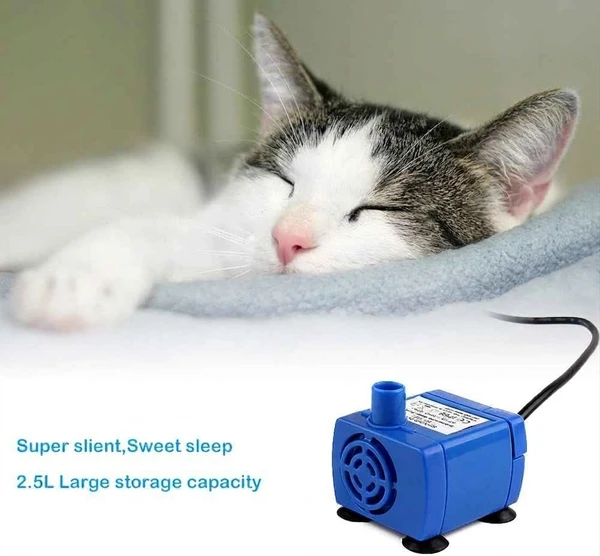 Nunbell Automatic Pet Water Fountain – 2.5L Large Capacity USB Charging Ultra Quiet Pump for Cats & Dogs