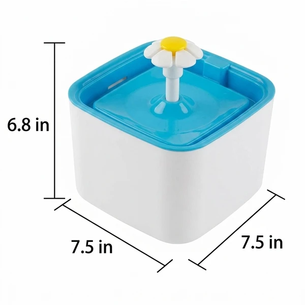 Nunbell Automatic Pet Water Fountain – 2.5L Large Capacity USB Charging Ultra Quiet Pump for Cats & Dogs