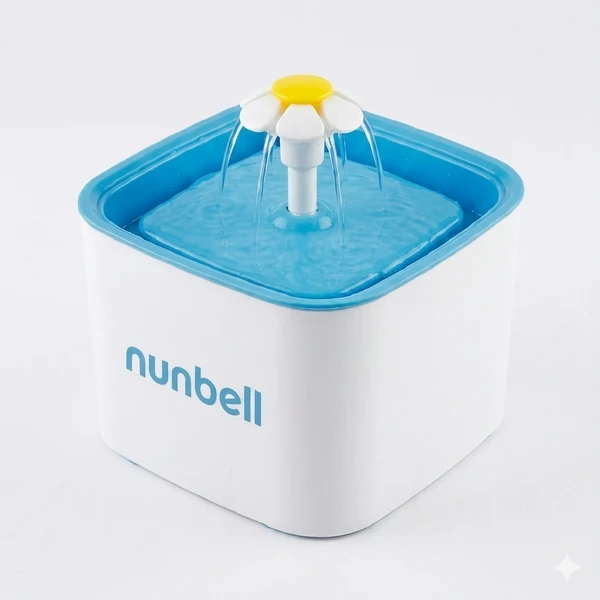Nunbell Automatic Pet Water Fountain – 2.5L Large Capacity USB Charging Ultra Quiet Pump for Cats & Dogs