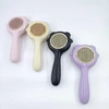 Nunbell Pet Slicker Brush One Click Hair Removal for Dogs and Cats