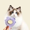 Nunbell Pet Slicker Brush One Click Hair Removal for Dogs and Cats