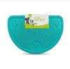 Nunbell Semicircle PVC Cat Litter Trapper Mat Paw Printing Anti-Slip Waterproof Washable 45 X 60 cm