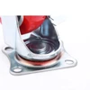  4 Pcs 360° Rotating Red Plastic Wheel Set with Blocking System Suitable for SKUDO IATA 4-7 Dog Carrier