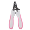 Stainless Steel Pet Nail Clippers with Safety Guard, Spring Mechanism, Security Lock & Non-slip Handle for Cats and Dogs 