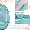 Stylish Transparent PS Hamster Carrier Bag with Adjustable Shoulder Strap – Durable Breathable Hangable Lightweight Outdoor Travel Bag for Small Pet