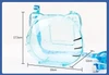 Stylish Transparent PS Hamster Carrier Bag with Adjustable Shoulder Strap – Durable Breathable Hangable Lightweight Outdoor Travel Bag for Small Pet