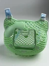 Stylish PS Hamster Carrier Bag with Adjustable Shoulder Strap – Durable Breathable Hangable Lightweight Outdoor Travel Bag for Small Pet