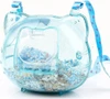 Stylish Transparent PS Hamster Carrier Bag with Adjustable Shoulder Strap – Durable Breathable Hangable Lightweight Outdoor Travel Bag for Small Pet