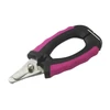 Nunbell Stainless Steel Blade Pet Nail Clipper with File, Safety Guard, Spring Hinge, Latch Lock & Non-slip Handle for Cats and Dogs