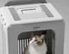 Foldable Portable PP Pet Carrier Trolley Travel Bag – Breathable Lightweight Comfortable Airline Approved for Cats & Small Dogs (Pink)