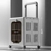 Foldable Portable PP Pet Carrier Trolley Travel Bag – Breathable Lightweight Comfortable Airline Approved for Cats & Small Dogs